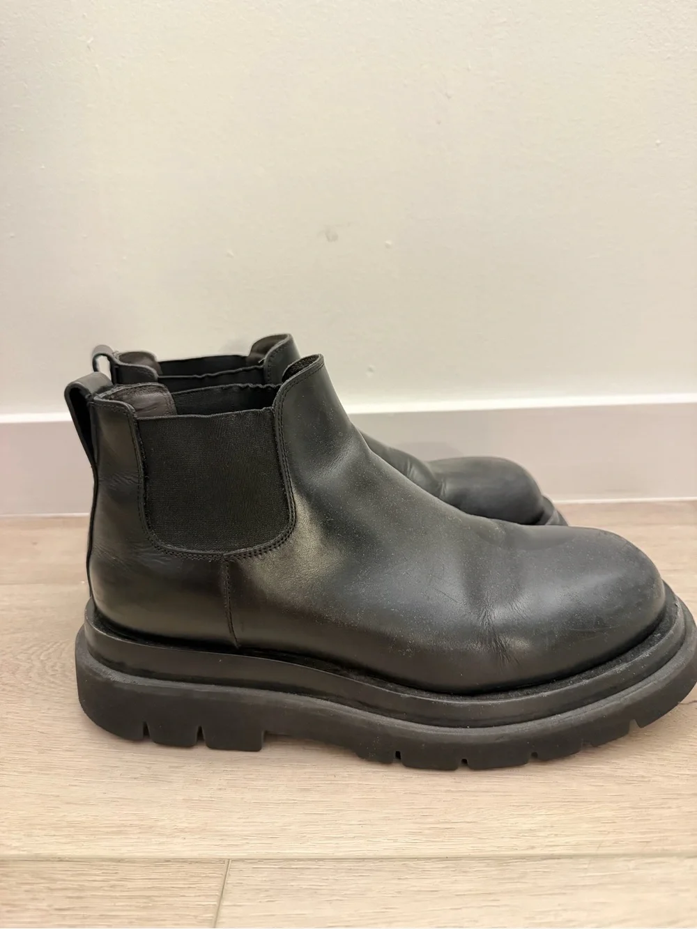 Bottega Veneta Lug Ankle Boots (43 IT, 10 US)